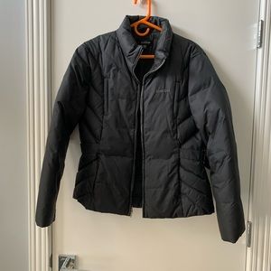 Very good condition women’s Black Bebe puffer jacket